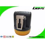 Magnetic Charging Led Miners Cap Lamp 10000lux All In One Structure Msha Approved
