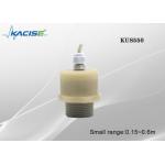 Smallest Or Miniature Liquid Level Ultrasonic Transducer Sensor PVDF Material for sale