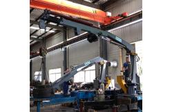 China 0.6T Telescopic Boom 8m Deck Pedestal Marine Cranes supplier
