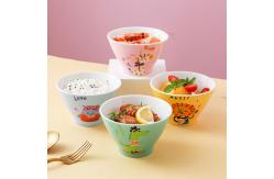 China Customized Printing Tableware Bowl Pack 6 Inch Ceramic Bowl supplier