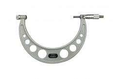 China Wide Range 100-200mm Outside Micrometer With Interchangeable Anvils supplier