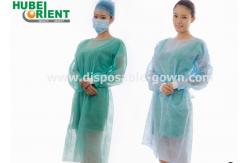 China SMS Polypropylene Disposable Medical Isolation Gown For Personal Protection supplier