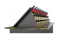 China High security automatic vehicle control hydraulic rising roadblockers with 3s rising time supplier