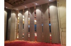 China Operable Sound Insulation Collapsible Folding Partition Walls For Training Meeting Room supplier