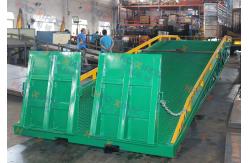China 10m Hydraulic Dock Ramp 10 Tons  Loading Dock Adjustable  Mobile Dock Ramp Warehouse supplier