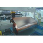 Soft Temper ED Rolled Copper Sheet , JIMA 0.09mm Pure Copper Foil for sale