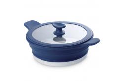 China Customized Silicone Cooking Pot Collapsible Silicone Cookware Camping supplier