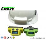 OLED Screen Display LCordless Mining Lights 18000lux Waterproof IP68 Impact 385lum for sale