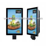 Supermarket Retail Signage Displays Android Wifi LCD Monitor With QR Scanner Payment System for sale