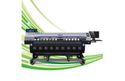 China 1.8m Large Format Eco Solvent Printer 4 Epson I3200E1/A1 Heads supplier