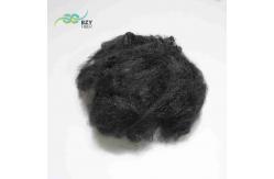 China Regenerated Hollow Polyester Staple Fibre 65mm Low Crimp For Sofa Filling supplier