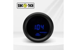 China Sinco Tech 6115 Plastic Oil Temp Gauge Meter Auto Mobile Led Display supplier