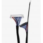 UL VW-1 Rated 1-5m LVDS Display Cable with AWG26-28 Copper Conductor for sale