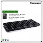 105 Holes Rectangular Polystyrene Seed Raising Tray Deep Cell Plug Trays 540X280mm