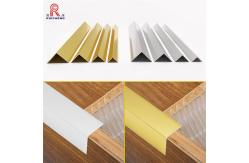 China V Shaped Aluminium Angle Profile 75x75 Moisture Resistant UVproof supplier
