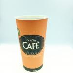 Eco-friendly custom 22oz 630ml plastic-free coated single paper cup for sale