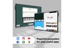 China H11D 75 Inch Interactive Whiteboard Smart Digital Board With 40 Touch Points supplier
