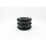 Power Press Rubber Triple Convoluted Air Spring Vibration Frequency 2.5 Hz for sale