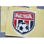 1.0mm Custom Heat Transfer Printing Label With 3 Colours Silicone Logo