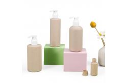 China 100ml-500ml Recyclable Lotion Shampoo Dispensers with Pump and Wheat Straw Body Material supplier