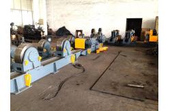 China Foot Pedal Control, 160t Bolt Adjustment Heavy Duty Pipe Roller Stands supplier