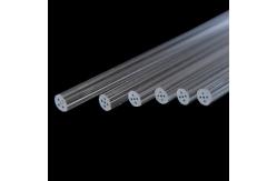China Customizable High Purity Quartz Glass Porous Quartz Tube Quartz Capillary Circular Tubing supplier