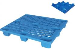 China HDPE Virgin Recycled Material Plastic Pallets Warehouse Storage Tray supplier