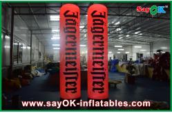 China Advertising Inflatable Lighting Pillars / Columns Balloon With Logo Printing supplier