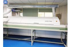 China PLC PC Hot Air SMT Reflow Soldering Machine With 10 Heating Zones supplier