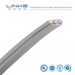 Semiconductor Flexible Rubber Flat 2 Core Power Wire Cable with Tinned Copper for sale