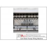 5.5KW Cam Rotor Pumps Chunk Paste Filling Machine 1000 - 3000Bottles/Hour