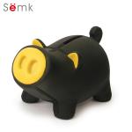 Custom Pink Piggy Bank Non Phthalate PVC Vinyl Material ISO BSCI Approved