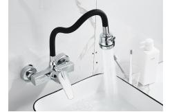 China Kitchen Flexible Curving Wall Mounted CE Concealed Basin Mixer supplier