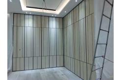 China 4m Height Aluminium Track Sliding Partition Walls / Movable  Room Dividers supplier