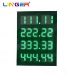 Double Sides Green Color LED Gas Price Sign 140pcs/Digit for sale