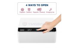China Auto Open Single Layer Jewelry Safe Storage Box For Security supplier