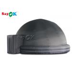 360 Dome Projection 5/6m Portable Black Inflatable Planetarium Tent