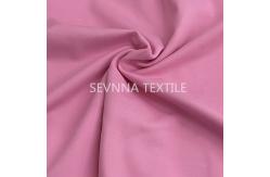 China Pink Fiber Activewear Knit Fabric 2 Way Elastane Mesh Cycling Wear supplier