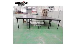 China outdoor led stage with rails rental supplier