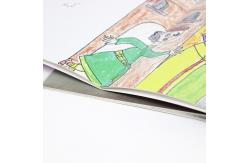 China Customized Hardcover Print Book Fold Film Lamination Surface Finish supplier