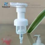 PP Plastic Soap Pump Head For Face Cleaning Mousse Cosmetics Bubble Bottle for sale
