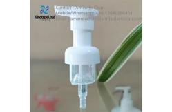 China PP Plastic Soap Pump Head For Face Cleaning Mousse Cosmetics Bubble Bottle supplier