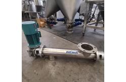 China Customized Pipe Elevator Multi Angle Screw Conveyor For Cement supplier