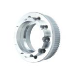 Non-Standard Gear Spindle, Machined Metal Gear Parts , CNC Wire Cutting Metal Robot Parts for sale