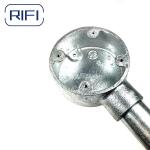 Conduit 20mm Terminal Box 1 Way Malleable Iron Hot Dip Galvanized Finish for sale