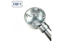 China Electrical Conduit Circular Junction Box Malleable Iron 20mm 25mm supplier