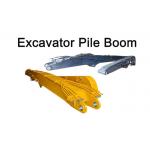 Q355B Heavy Equipment Piling Boom Arm For Cat Hitachi Komatsu Excavator for sale