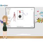 OEM Digital Interactive Screen Whiteboards 20 Points Touch for sale