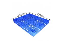 China 1200X1000 Warehouse 600Kg Dynamic polyethylene plastic skids Virgin HDPE Pallets supplier