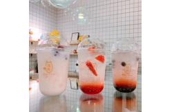 China Pp Plastic Milkshake Biodegradable Plastic Cups , Compostable Plastic Cups supplier